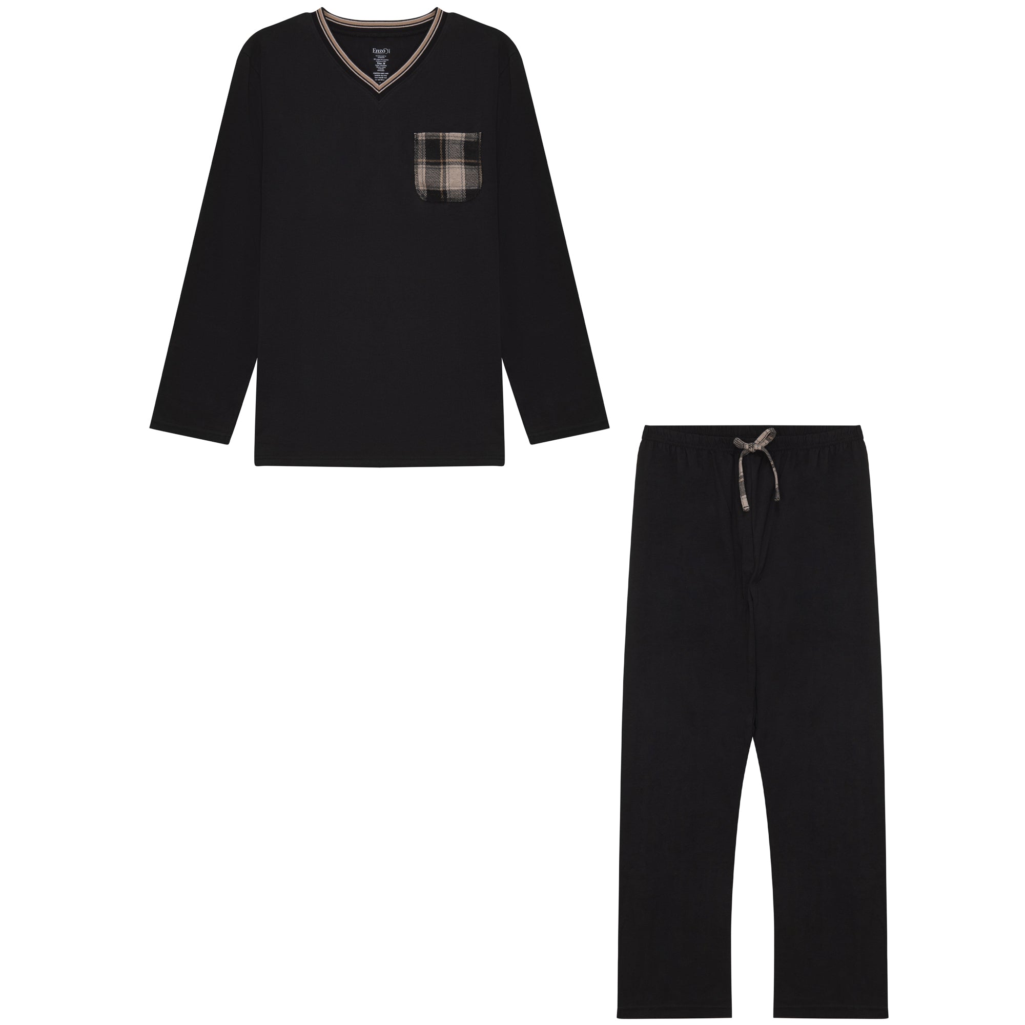 23W262M - Plaid Pocket Lounge Set