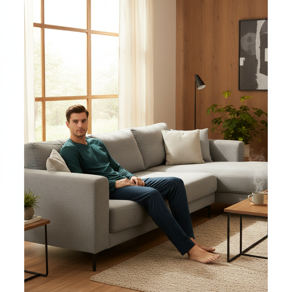 Teal pajama set - modern home